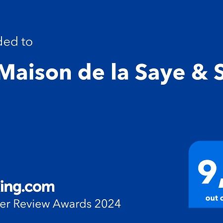 La Maison De La Saye & Spa Mios Exterior foto